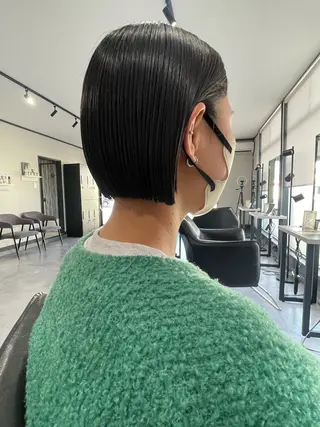 ショート 町田 光瑠のヘアスタイル