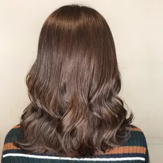 ミディアム カラー ヘアアレンジ 烏丸韓国ヘア🇰🇷 ayaka🎀のヘアスタイル