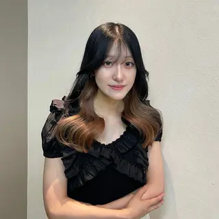 ロング カラー メンズ 【韓国ヘア🇰🇷】 마미(MAMI)♀️のヘアスタイル