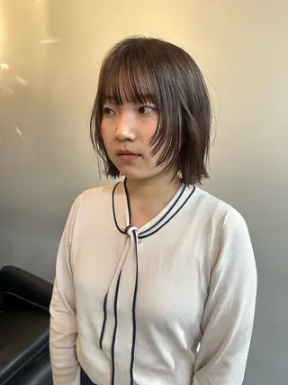 ショート ハッシュカット🎀 レイヤーカットのヘアスタイル