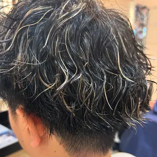 ショート パーマ メンズ リリー /Men's/パーマのヘアスタイル