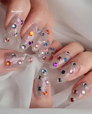 ネイル 3dパーツ/流行り 👧shushu❤️のネイルデザイン
