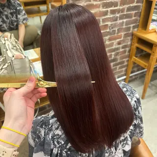 ロング カラー 🌼髪質改善/透明感 艶髪タケドミのヘアスタイル