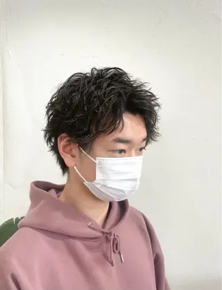 ショート メンズ かんばら りょーいのヘアスタイル
