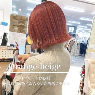ショート 横浜ブリーチムラ直し ハイトーン/ブリーチのヘアスタイル