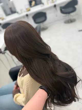 ロング カラー 🤍レイヤー/顔周り /hirari🤍のヘアスタイル