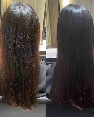 ニッタルナ／縮毛矯正 ／半額以上のヘアスタイル