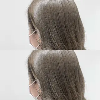 ロング カラー ハイトーン特化 川井優汰のヘアスタイル