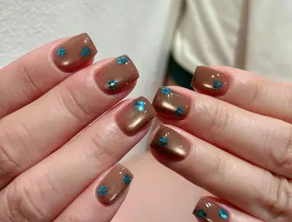 ネイル By moonネイル 🌷ワンホン/韓国風のネイルデザイン