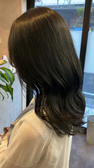 ミディアム カラー 透明感カラー/ 髪質改善町田佑人のヘアスタイル