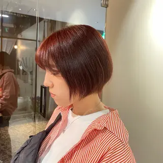 カラー 山下 悠月のヘアスタイル