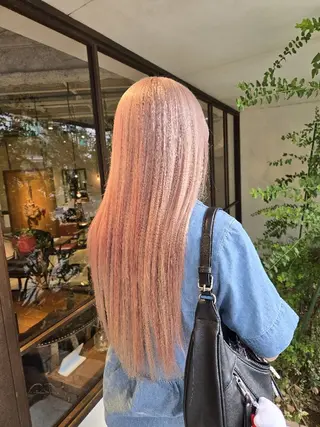 ロング カラー 韓国好き🇰🇷 美容師MIKUのヘアスタイル