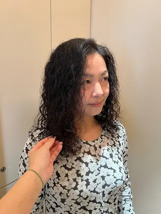 ロング ブリーチ/縮毛矯正 🏖️MIREのヘアスタイル