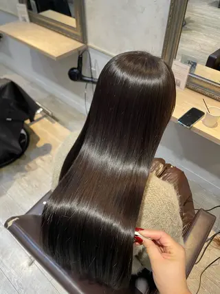 ロング カラー Lutia 新宿 髪質改善/アカリ🎀のヘアスタイル