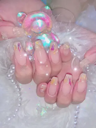 ネイル 3Dアートネイル💗 都築レナのネイルデザイン