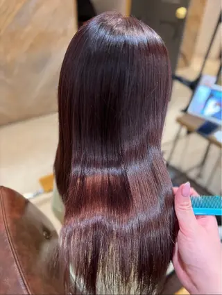 カラー beleefric 🩵チセのヘアスタイル