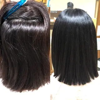 パーマ 縮毛矯正/髪質改善 主税巧一のヘアスタイル