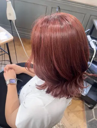 カラー おがわあすか/東橋本 透明感・愛され🥞のヘアスタイル