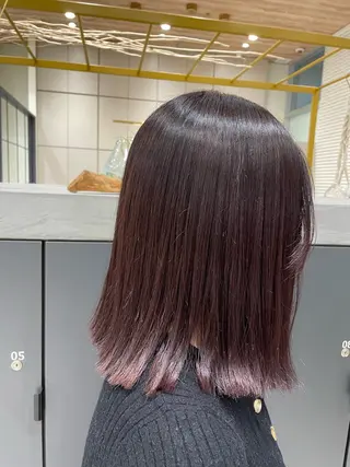 ミディアム カラー ナガタ　スズナ /髪質改善⭐️のヘアスタイル