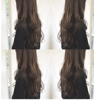 ロング カラー 寺山 佳貴のヘアスタイル