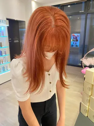 カラー 🕯透明感カラー／ 似合わせレイヤー🎀のヘアスタイル