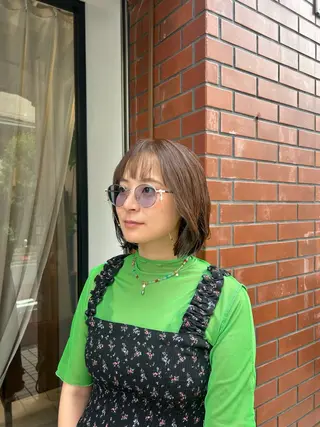 ショート カラー 保坂 駿太郎のヘアスタイル