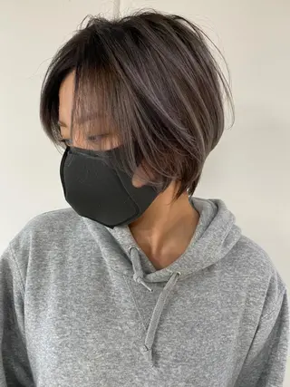 ショート カラー KOOKI スティードトーキョーのヘアスタイル