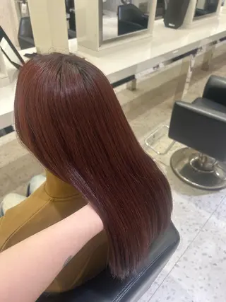 ミディアム カラー ‎ 𝐑𝐈𝐎ྀིのヘアスタイル