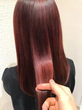 セミロング パーマ 清野 大のヘアスタイル