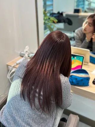 セミロング パーマ特化/カラー /ヒナのヘアスタイル