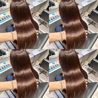 ロング カラー 店長✨髪質改善✖️ 透明感カラー／純大のヘアスタイル