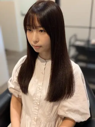 ロング カラー rian 宮前所属・田崎 暁大のヘアスタイル
