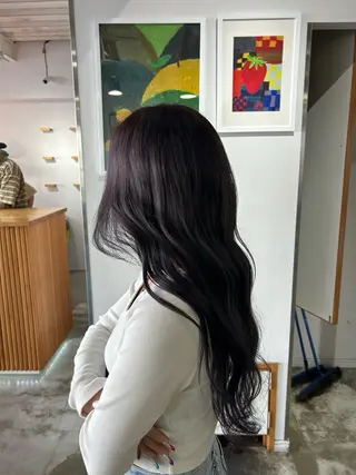 カラー AOI✖️ BY MY SIDEのヘアスタイル