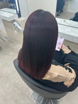 ロング 竹内 蓮のヘアスタイル