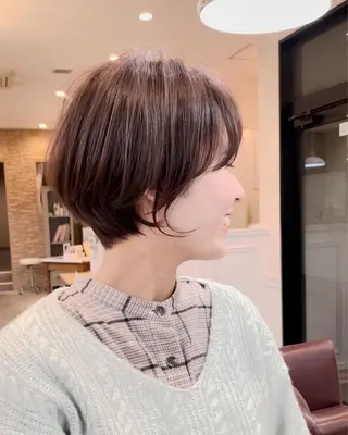 ショート 田中雄二 新潟駅南/BAEのヘアスタイル