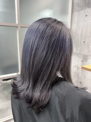 ミディアム カラー ヘアアレンジ newi赤羽 ✂️KEN✂️のヘアスタイル