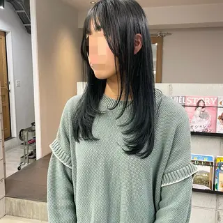 ロング GOBUN NO ROKU【ゴブンノロク】所属・住田悠紗/ カットモデル募集中のヘアスタイル