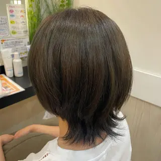 ショート カラー ヘアアレンジ リリー /Men's/パーマのヘアスタイル