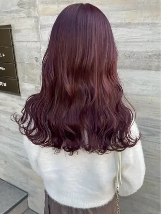 ロング カラー ParveMix🎀 稲垣 詞葉のヘアスタイル