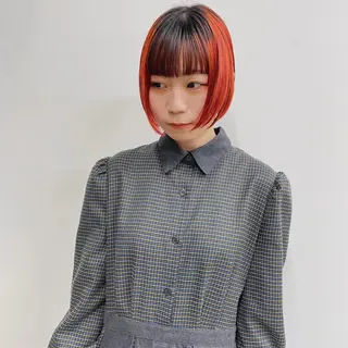 ショート カラー スギヤマ ショウゴのヘアスタイル