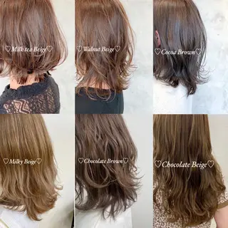ミディアム カラー 🫧渋谷美容師 たくみ🫧のヘアスタイル