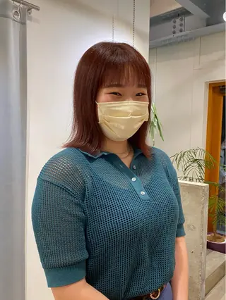 ミディアム カラー 村田 りょうやのヘアスタイル