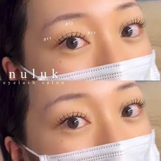 マツエク・マツパ nuluk ／ eyelash🩰のマツエク・マツパデザイン