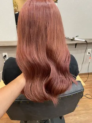 ロング カラー 鵜飼 真伍のヘアスタイル
