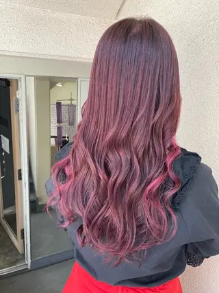 セミロング カラー 🌸髪質改善特化🌸 店長　ゆうやのヘアスタイル