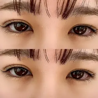 ミディアム カラー パーマ ヘアアレンジ メンズ キッズ ネイル マツエク・マツパ アイブロウ レイヤーカット 🌿透け感カラーのヘアスタイル