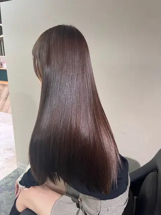 ロング 💖艶ハイトーン髪質 改善💖ケンシンのヘアスタイル