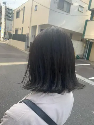 セミロング カラー パーマ ヘアアレンジ メンズ ネイル マツエク・マツパ Sia中野新橋 『JUNYA』のヘアスタイル