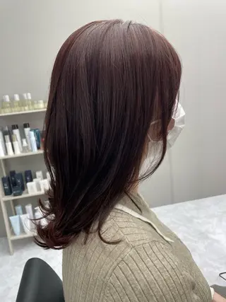 ミディアム カラー ✨中野✨髪質改善✨ 野口虎剛のヘアスタイル