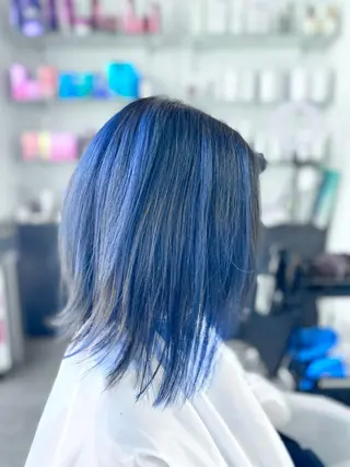 セミロング カラー パーマPrivate SalonNoa名駅のヘアスタイル